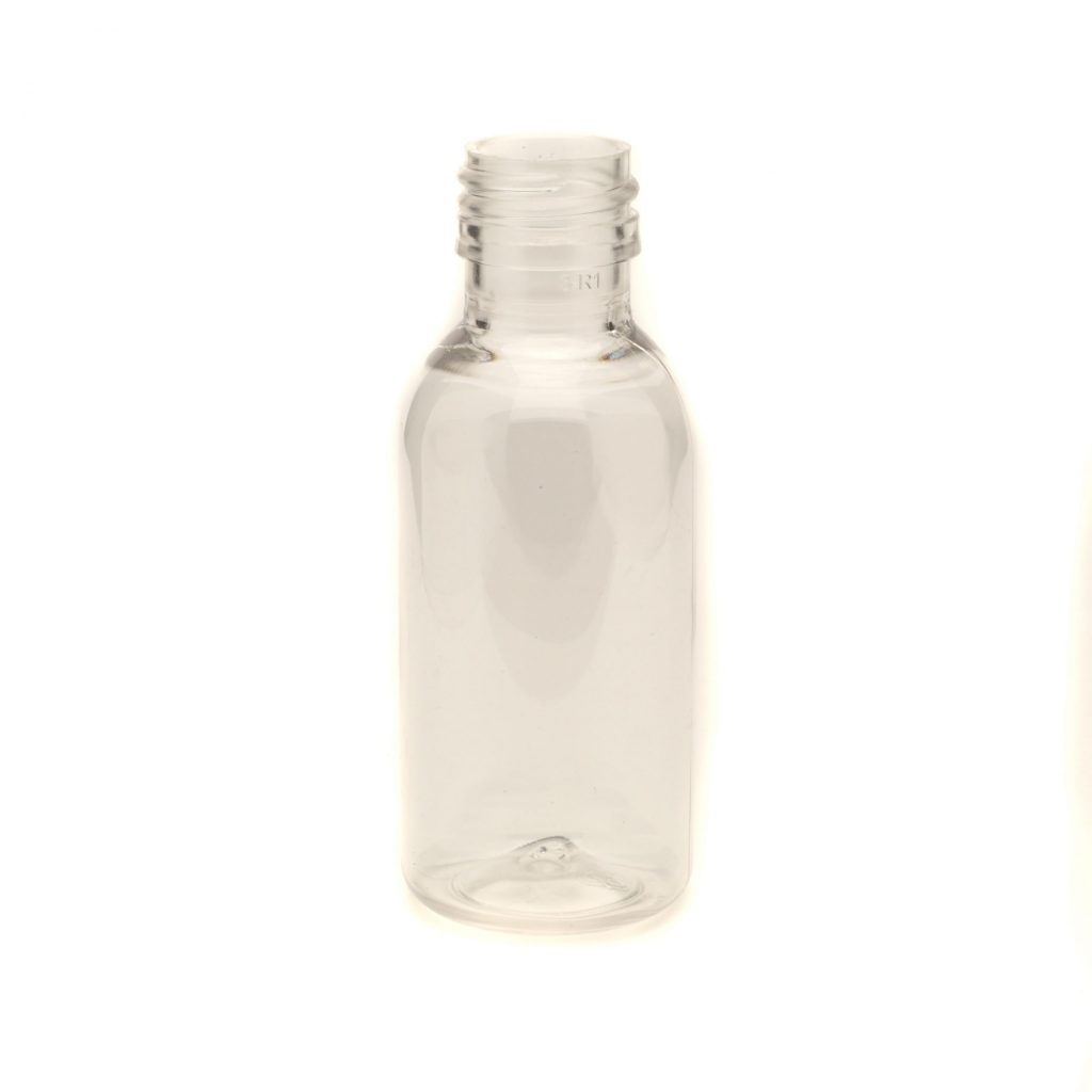 30ml Clear PET Standard Bottle PP18 neck - Instapac